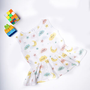 Woven Muslin Baby Frocks